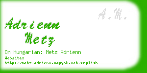 adrienn metz business card